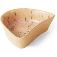 HK Living Shell tapasschaal Speckled