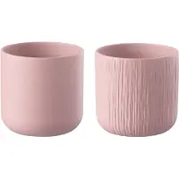 Jline Bloempot gen keramiek roze extra large assortiment van 2