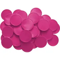 Combicraft Blanco consumptiemunten / drankmunten - roze - 1000 stuks
