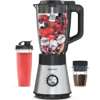 Safecourt Kitchen HB100 - Krachtige Blender - 5 programma's - 1000W - 1.5L