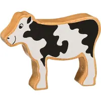 Lanka Kade - Houten figuur - Black White Calf