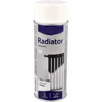 Spectrum Radiator spuitverf | 400 ml | Hittebestendig| wit
