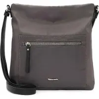 Tamaris Schoudertas Johanna Crossover Bag Fango Grijs