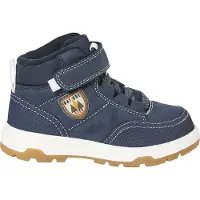 Vertbaudet Sneakers met veters en klittenband kinderen - blauw blauw
