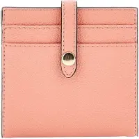 GUESS Kaarthoes Laurel SLG Tab Card Case Coral Koraalrood