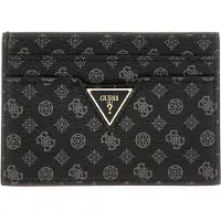GUESS Kaarthouder Card Holder Coal Logo Zwart