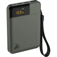 Aqiila Powerbird B5M Powerbank 5000 mAh LiPo USB-A, USB-C Mosgroen