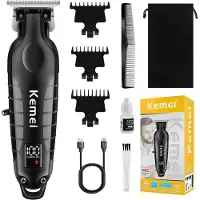 Kemei Black series KM-2293 10W tondeuse trimmer draadloos