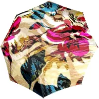 Doppler Paraplu Fiber Flex AC Umbrella Vintage Veelkleurig