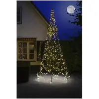 Fairybell 4 meter - 640 Led - Warm White - Incl. Pole