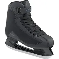 Roces - RSK 2 - IJshockeyschaatsen - Schaatsen Heren - Zwart - Stevige Constructie & RVS IJzer - Maat EU 45