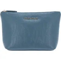 Valentino Utensil zak Lio Re Soft Cosmetic Case Avion Lichtblauw