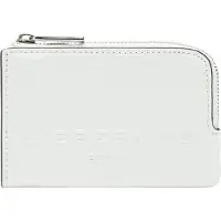 Liebeskind berlin Leren Kaarthoes Elvira Paper Touch Crinkle Lena Purse Arctic Wit