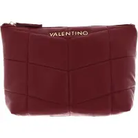 Valentino Utensil zak Bamboo Pouch Bordeaux Rood