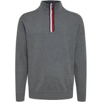 FQ1924 Trui 'Kyle' nachtblauw / grijs / rood / wit