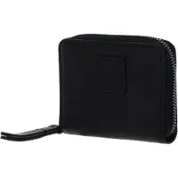Fredsbruder Leren Portemonnee Lazap Coin Nugget Black Zwart