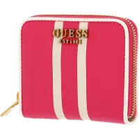 GUESS Portemonnee Mildred Small Zip Around Wallet Magenta Paars