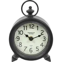 Decostar Countryfield Tafelklok Stanwik wit/zwart