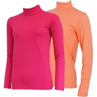 Campri 2-Pack - Skipully - Wintersportpully - Dames - Pink/Salmon (651) - maat XXL