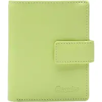 Esquire Leren Portemonnee Viktoria 62 Wallet Lime Lichtgroen