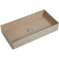 Guido Gusto Wastafel Vincenza 70x36x13cm mat beige