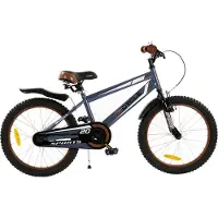 2Cycle Sports kinderfiets 20 inch (6 tot 8 jaar) voor jongens grijs