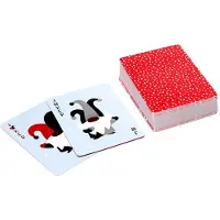 Puckator Kaartspel/Speelkaarten - Kerstmis Thema Gnoom Kabouter - 8.5x6cm