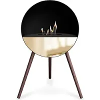 Le Feu Eye - Black/Black/Rose Gold/Smoked - 48cm