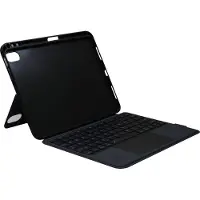 Cazy back Cover + Qwerty Keyboard geschikt voor iPad 2021 (9th Gen) / 2020 (8th Gen) - Zwart