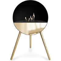 Le Feu Eye - Black/Black/Rose Gold/Rose Gold - 48cm