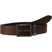 Lloyd reversible riem veelkleurig, Effen