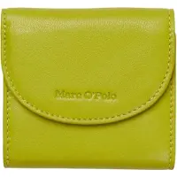 Marc O'Polo Leren Portemonnee Julle Combi Wallet Lime Green Lichtgroen