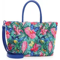 Tamaris Handtas Schoudertas Annalena Shopper Blue Kombi Veelkleurig
