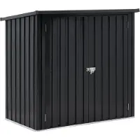 Uniprodo Metalen gereedschapsschuur - 142 x 87 x 134 cm