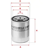 Sofima S 3261 R Oliefilter