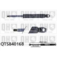 Quinton Hazell QTS840168 Gasveer motorkap