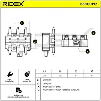 RIDEX 689C0192 Bobine