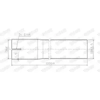 Walker 32030 Voorpijp