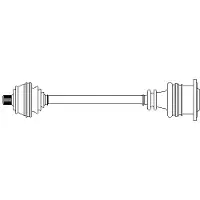 ERA Benelux DA60670 Aandrijfas