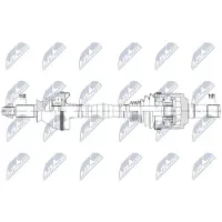 NTY Aandrijfas NPW-MA-005