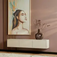 Starfurn Zwevend TV-meubel Vision 160 cm - zand