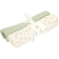 Little Dutch Swaddle - Groen - Essentials - Blueberry Leaves
