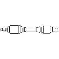 ERA Benelux DA60760 Aandrijfas