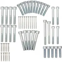 Blue pill - Screw Set One Size, grijs
