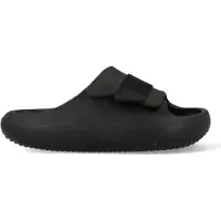 Crocs Mellow Luxe Recovery Slide Unisex 209413-001 Zwart maat