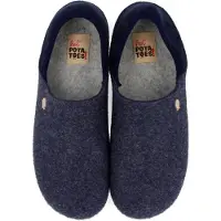 Hot Potatoes Pantoffels Orsk 61073_06 Blauw maat
