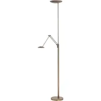 Highlight Klassieke leeslamp Roma koper brons Ø 23cm