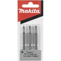 Makita Schroefbitset PZ1/2/3X50mm 1/4 - P-53534