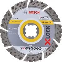 Bosch Powertools Expert X-Lock Diamantschijf Multi Material 125 X 2223 X 24 X 12 mm - 2608900670