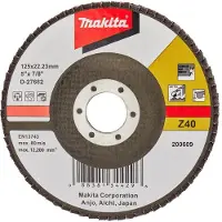 Makita Schuursch.125x22mm K40 Uni-FZ - D-27682